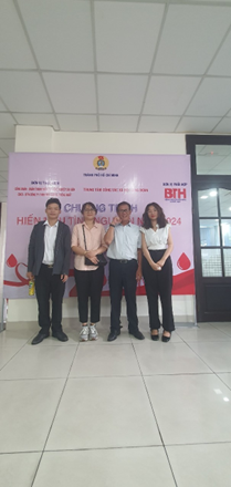 Nhân viên SHTPCO tham gia hiến máu